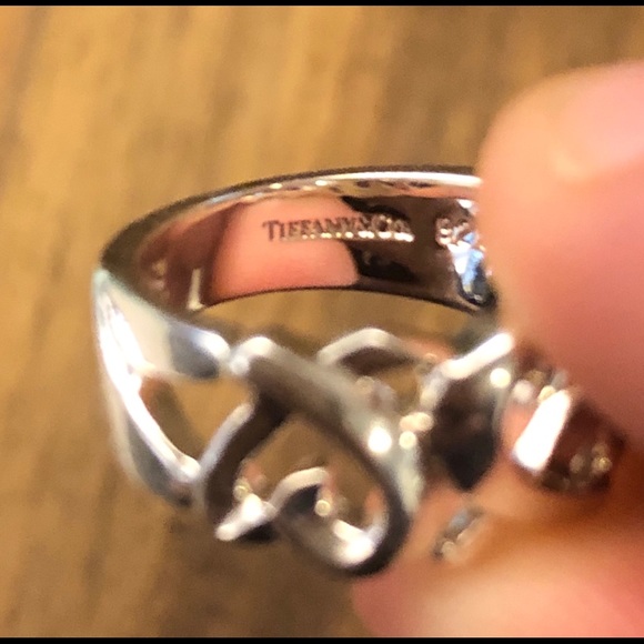 Tiffany & Co. Paloma Picasso Triple Heart Ring - Picture 2 of 3